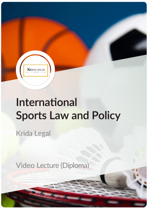 Diploma in International Sports Law and Policy