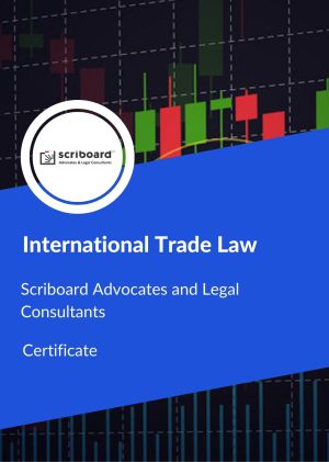 Certificate Course in International Trade Law