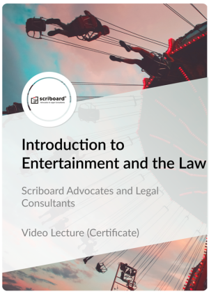 Certificate in Introduction to Entertainment and the Law