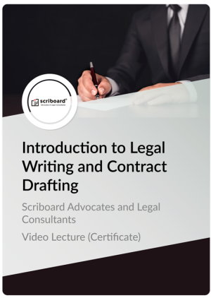 Certificate in Introduction to Legal Writing and Contract Drafting