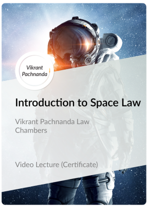 Certificate in Introduction to Space Law