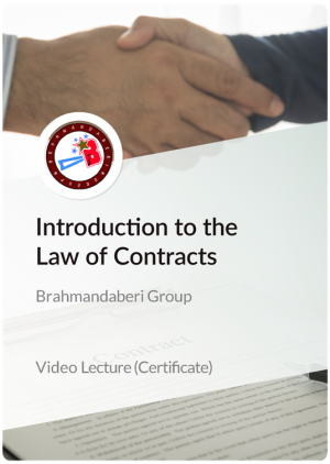 Certificate in Introduction to the Law of Contracts