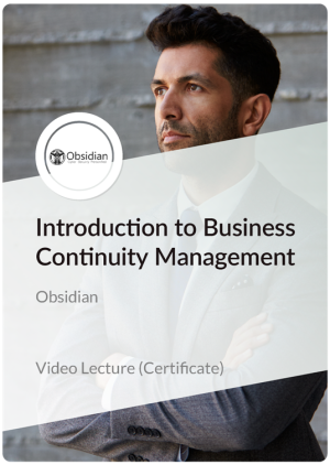 Certificate in Introduction to Business Continuity Management