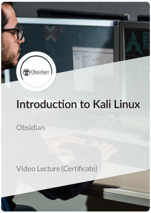 Certificate in Introduction to Kali Linux Exploits