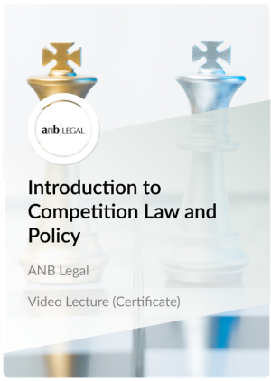 Certificate in Introduction to Competition Law and Policy