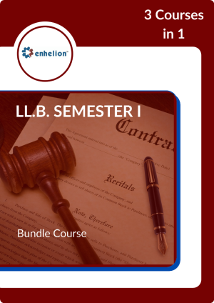 Bundle Certificate Courses for Ll.B. Semester I