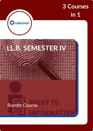 Bundle Certificate Courses for Ll.B. Semester IV