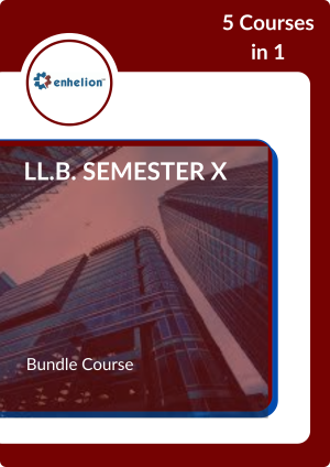 Bundle Certificate Courses for LL.B. Semester X