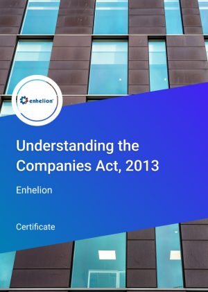 Certificate  in Understanding the Companies Act, 2013
