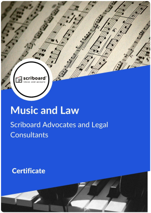 Certificate in Music and Law