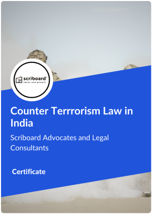 Certificate in Counter Terrorism Law in India