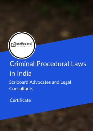 Advanced Certificate in Criminal Procedural Laws in India