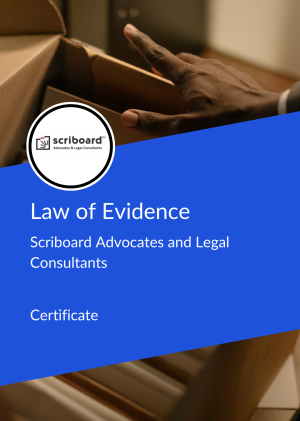 Certificate in Law of Evidence