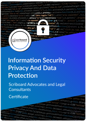 Certificate in Information Security, Privacy and Data Protection