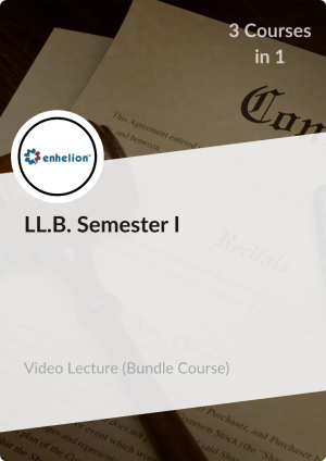 LL.B. Semester I (Video Lectures)