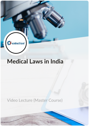Master Course in Medical Laws in India (Video Lectures)