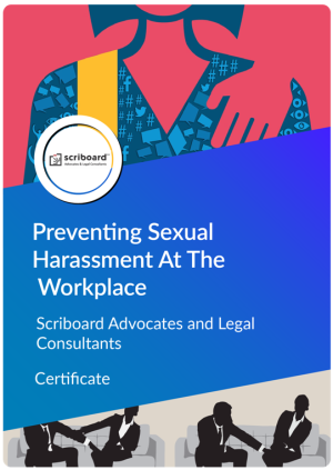 Certificate in Preventing Sexual Harassment at the Workplace