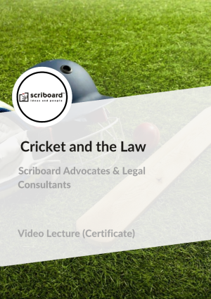 Certificate in Understanding Cricket and the Law